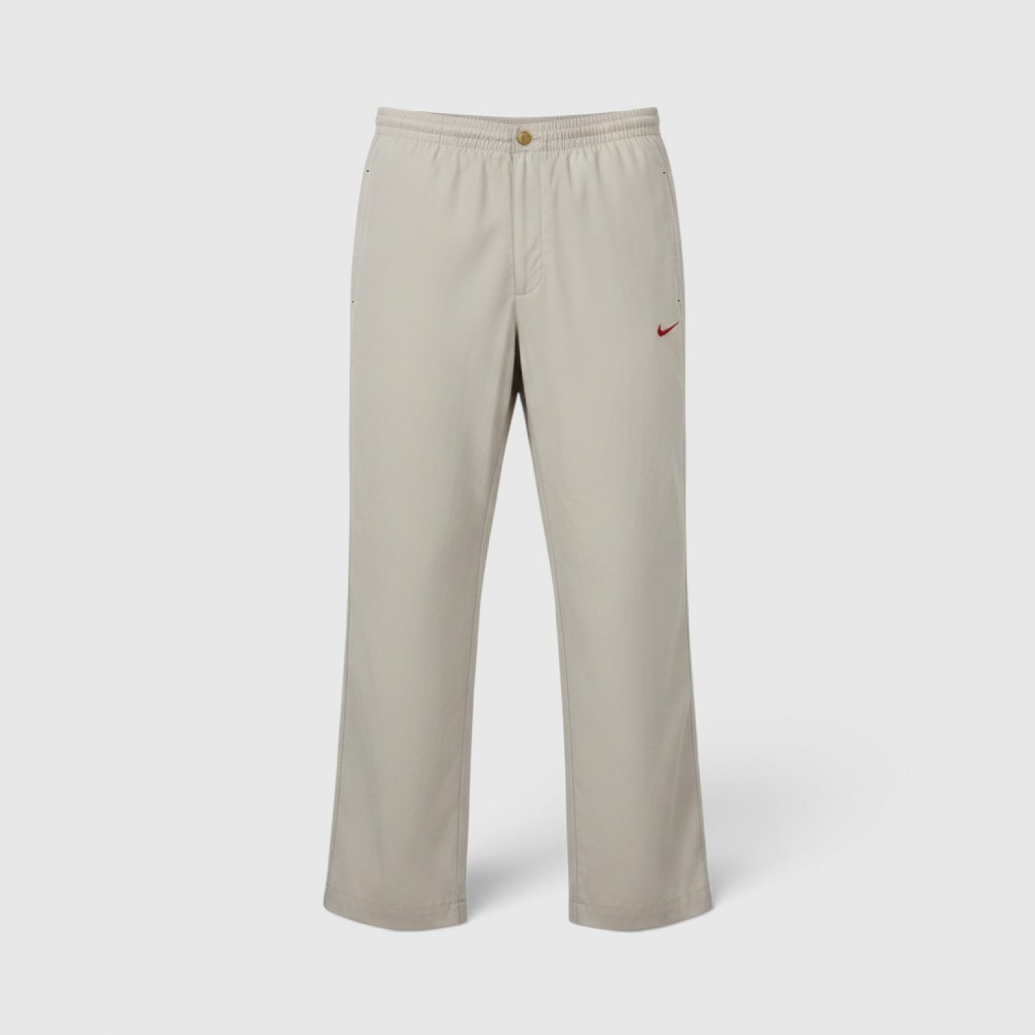 Nike Ανδρικό Παντελόνι Φόρμας Wide Leg – Εκρού / Pre-Owned
